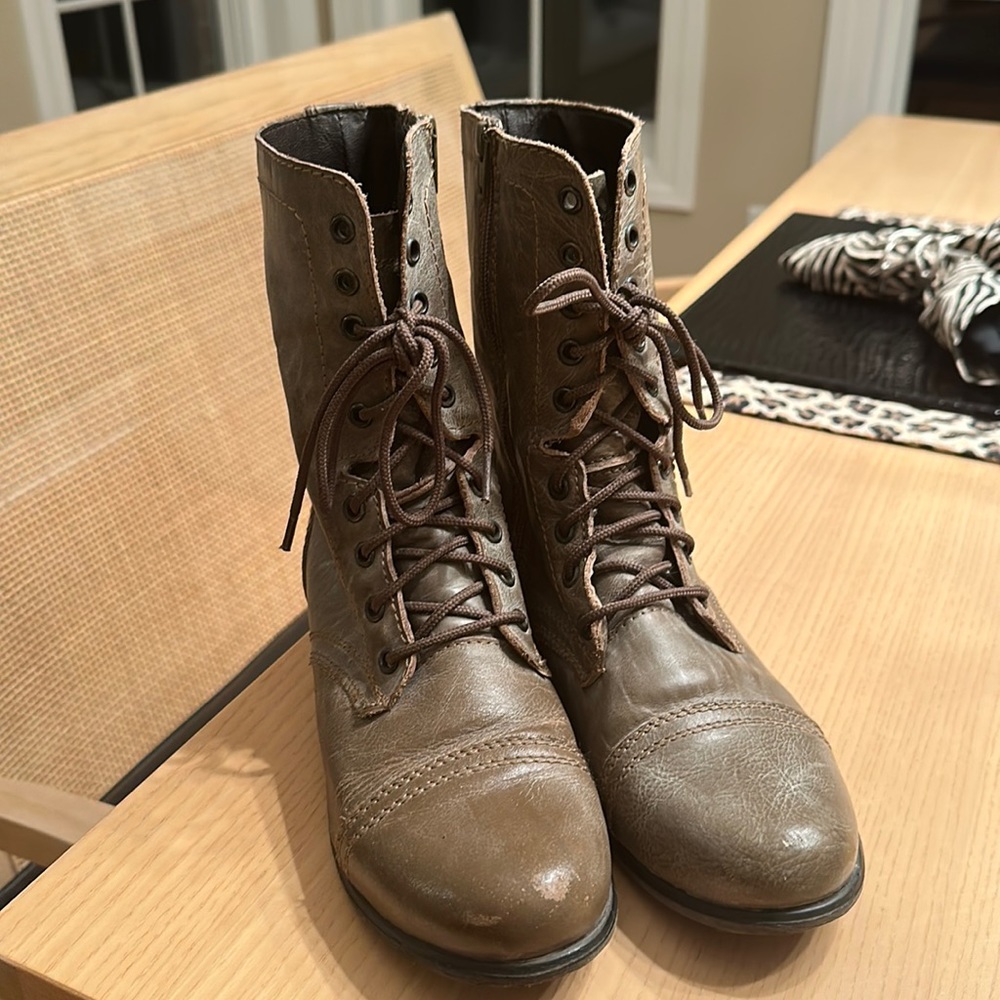 Steve Madden Combat Boots